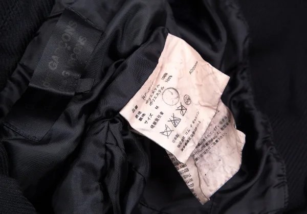 コムコム コムデギャルソンCOMME des GARCONSスパンコール装飾エステルジャケット 濃紺M K-106941_018