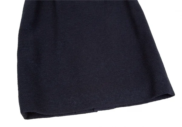 クリスチャンディオールChristian Dior ツイードスカート 紺9 K-106961_004
