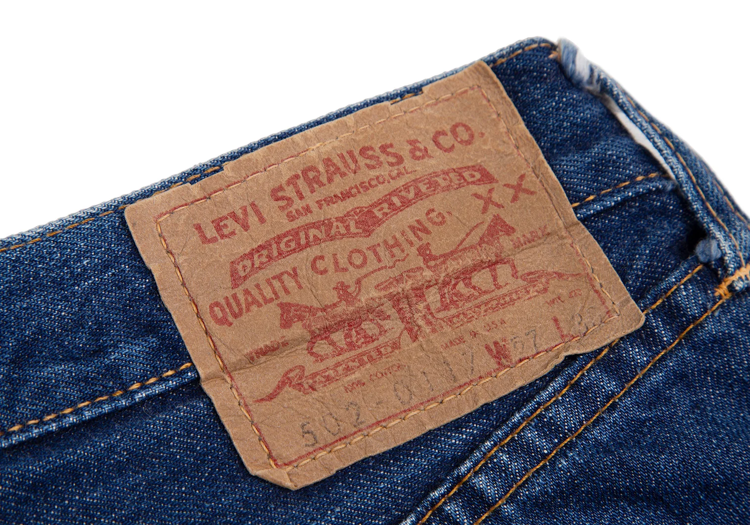 LVC 90s Levi's 502xx. ”60s 501Zxx reprint” 140th anniversary