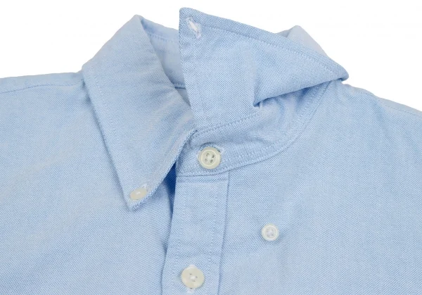 ラルフローレンスポーツRALPH LAUREN SPORT ポニーワンポイント刺繍オックスフォードノースリーブシャツ 水色6 K-107027_005