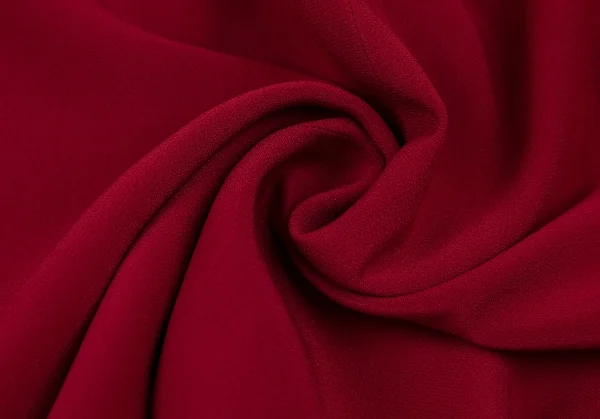 カールラガーフェルドKARL LAGERFELD レーヨン混ショール刺繍パイピングアシンメトリーボタンレスジャケット 赤9AT K-107042_011