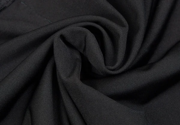 ジュニアゴルチエJUNIOR GAULTIER ナイロンレースドレープネックストレッチカットソー 黒40 K-107050_011