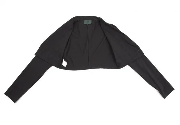 ジュニアゴルチエJUNIOR GAULTIER コットンストレッチアンサンブル 黒40 K-107053_017