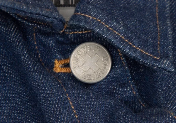 ゴルチエジーンズGAULTIER JEAN'S コットンベルテッドデニムジャケット インディゴ40 K-107070_004