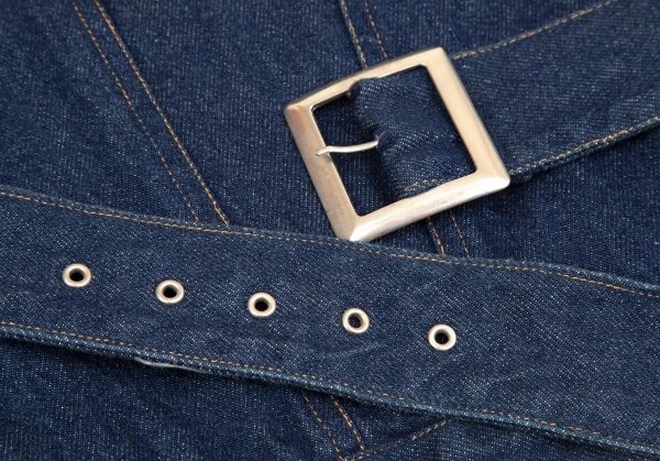 ゴルチエジーンズGAULTIER JEAN'S コットンベルテッドデニムジャケット インディゴ40 K-107070_009