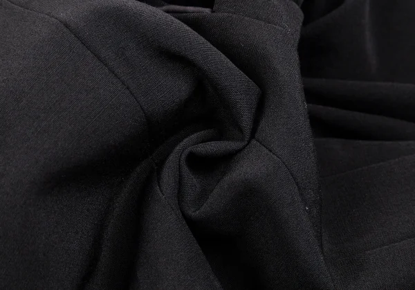 ジャンポールゴルチエJean Paul GAULTIER ウールバックレースアップメッシュ着脱ジャケット 黒40 K-107073_016