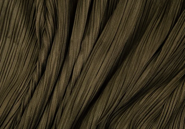 プリーツプリーズPLEATS PLEASE プリーツサルエルパンツ カーキ4 K-107131_009