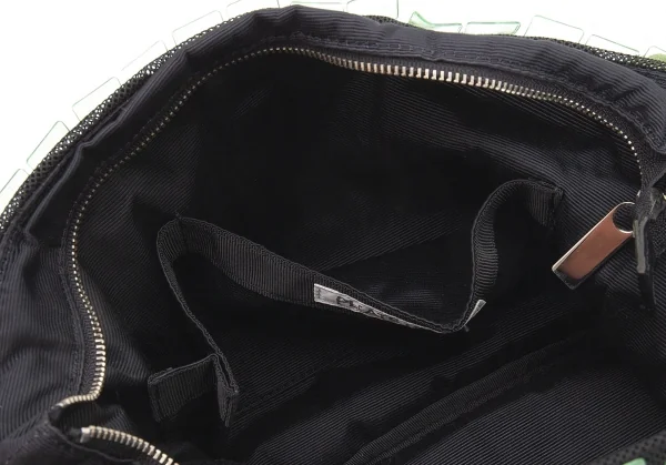 プリーツプリーズPLEATS PLEASE グリッター2AWYショルダーバッグ 黒紫クリア K-107166_013