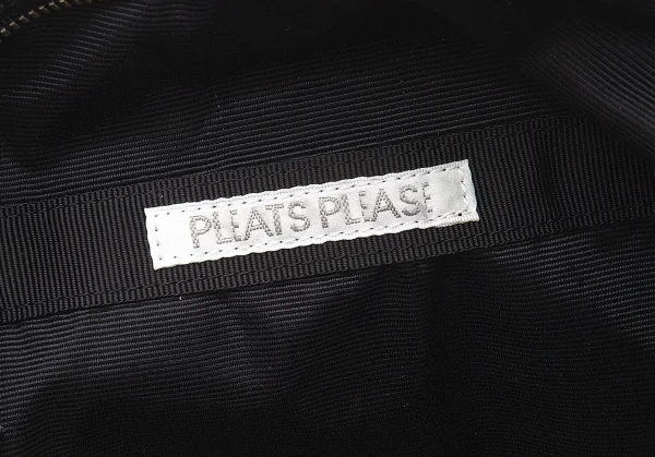 プリーツプリーズPLEATS PLEASE グリッター2AWYショルダーバッグ 黒紫クリア K-107166_015