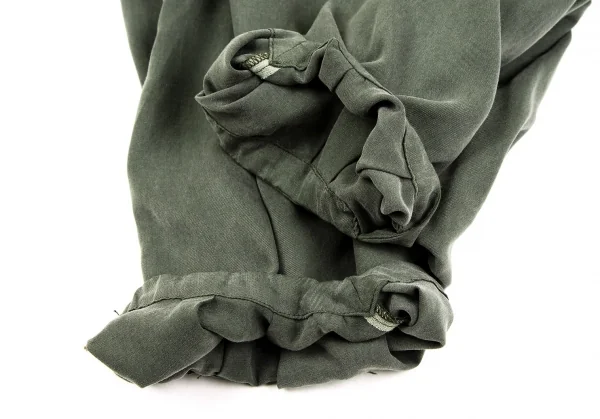 フラボアFRAPBOIS レーヨンサークルポケットペンギンパンツ カーキ0 K-107172_010