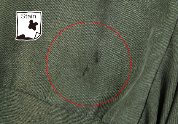 フラボアFRAPBOIS レーヨンサークルポケットペンギンパンツ カーキ0 K-107172_013