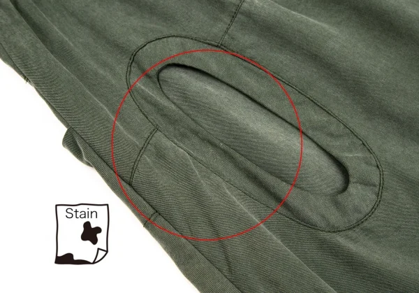 フラボアFRAPBOIS レーヨンサークルポケットペンギンパンツ カーキ0 K-107172_004