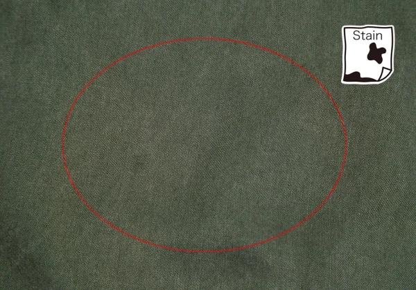 フラボアFRAPBOIS レーヨンサークルポケットペンギンパンツ カーキ0 K-107172_008