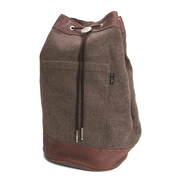 agnes b. Bag Bucket Shoulder Bag Brown  K-107206_001