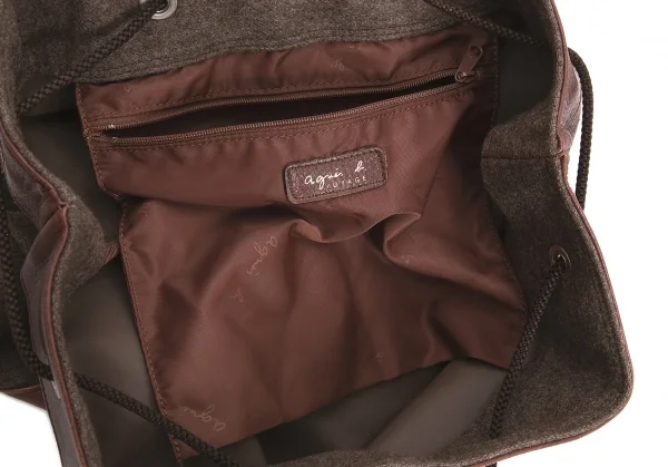 agnes b. Bag Bucket Shoulder Bag K-107206_017