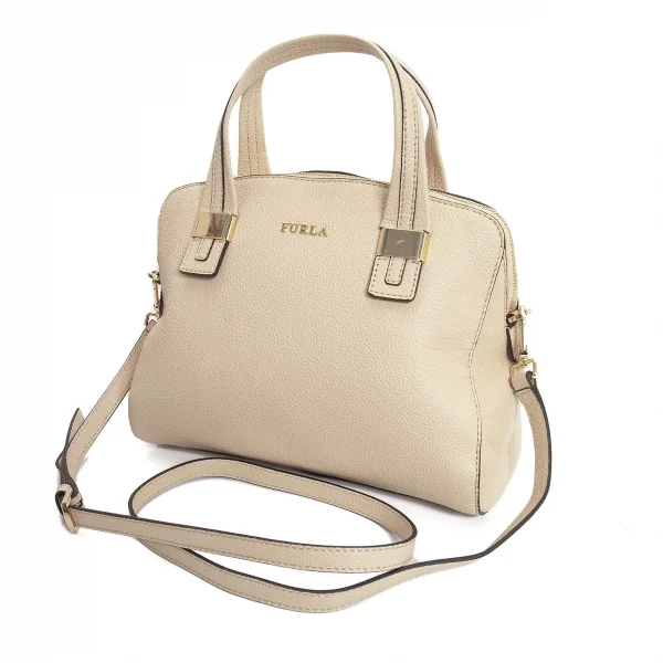フルラFURLA レザー2WAYバッグ ベージュ K-107209_001