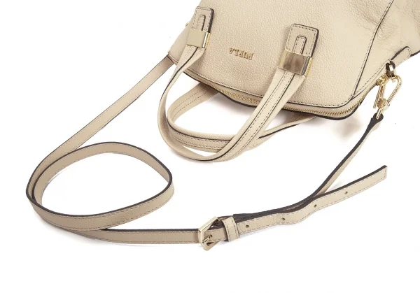 フルラFURLA レザー2WAYバッグ ベージュ K-107209_011