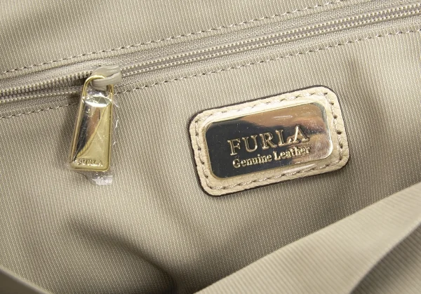 フルラFURLA レザー2WAYバッグ ベージュ K-107209_019