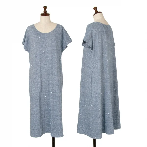 JURGEN LEHL Dot Embroidery Dress Blue M K-107213_001