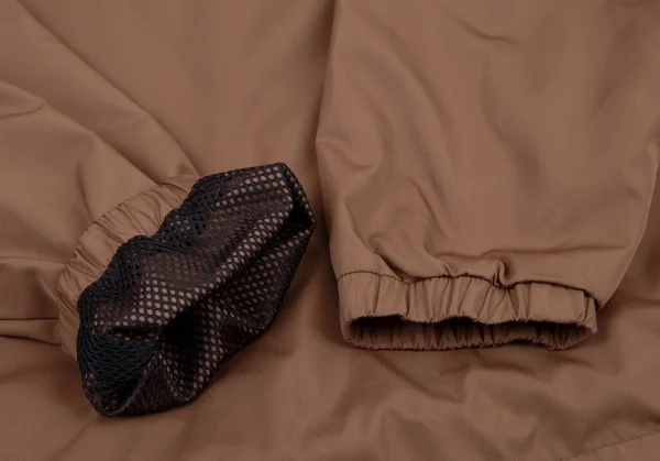 コムコム コムデギャルソンCOMME des GARCONS ロゴワンポイントポリアノラックパーカー ブラウンS K-107224_008