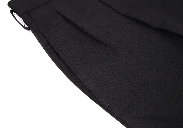 ワイズフォーメンY's for men ウールシャドーストライプツータックパンツ 黒5 K-107238_003