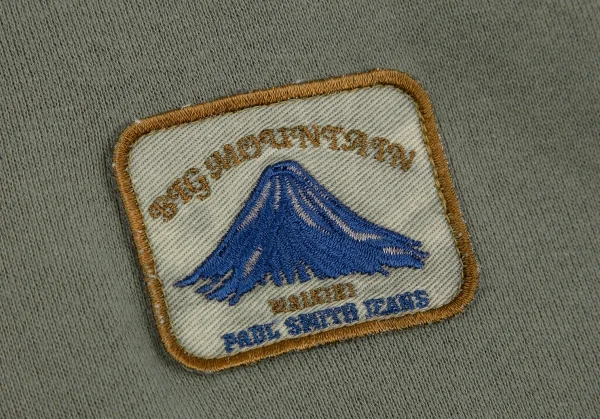 ポールスミス ジーンズ Paul Smith JEANS コットンワッペンワンポイント半袖スウェット グリーンM K-107242_004
