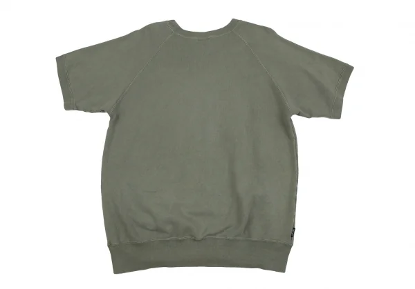 ポールスミス ジーンズ Paul Smith JEANS コットンワッペンワンポイント半袖スウェット グリーンM K-107242_009