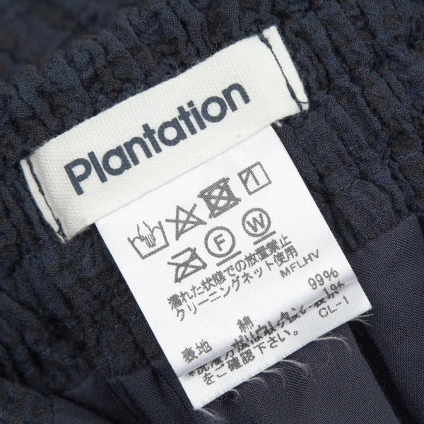 プランテーションPlantation コットン製品洗い台形スカート 紺M K-107266_015