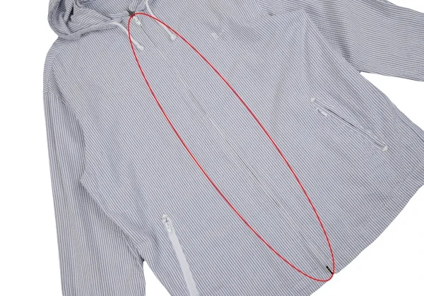 Papas Seersucker Striped Full Zip Hoodie K-107289_010