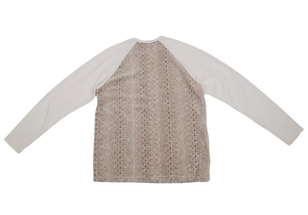 アーペーセーA.P.C. ブロックチェックプリントベロアラグランカットソー オフ1 K-107294_008
