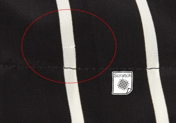 タケシコウサカバイ ワイズ ピンクレーベルTAKESHI KOSAKA by Y's Pink Label ストライプドレープセットアップ 黒2・1 K-107298_013