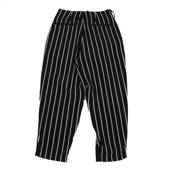 タケシコウサカバイ ワイズ ピンクレーベルTAKESHI KOSAKA by Y's Pink Label ストライプドレープセットアップ 黒2・1 K-107298_015