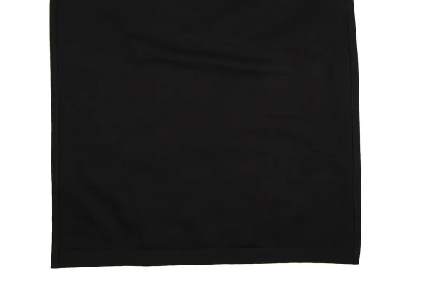 ヨウジヤマモト ファムYohji Yamamoto FEMME コットン前掛けベルテッドワンピース 黒2 K-107300_017