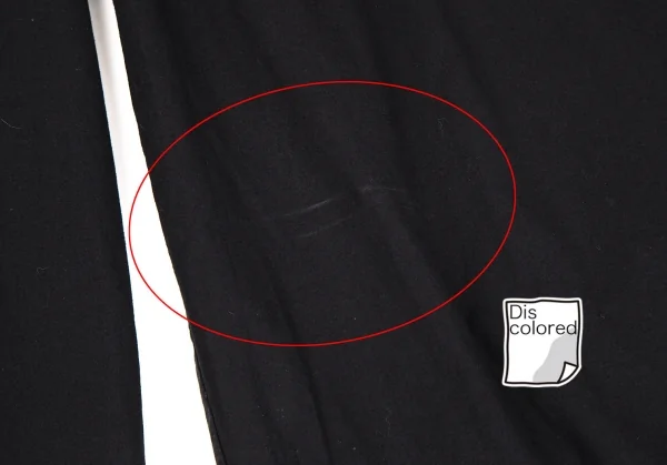 イッセイミヤケペルマネンテISSEY MIYAKE PERMANENTE コットンストレッチタックワイドパンツ 黒2 K-107321_008