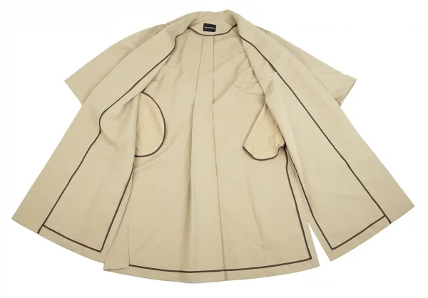ブレンヘイムBLENHEIM オーバーサイズスリットコート ベージュXS K-107340_012