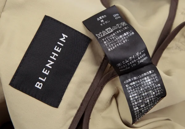 ブレンヘイムBLENHEIM オーバーサイズスリットコート ベージュXS K-107340_018