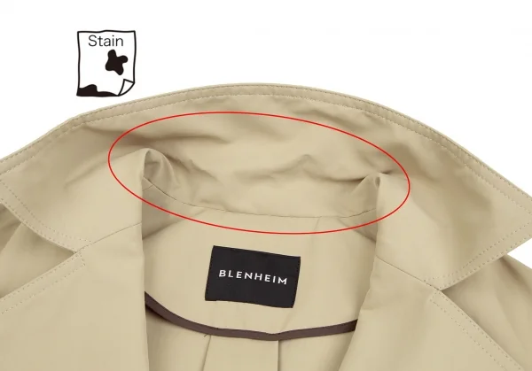 ブレンヘイムBLENHEIM オーバーサイズスリットコート ベージュXS K-107340_004