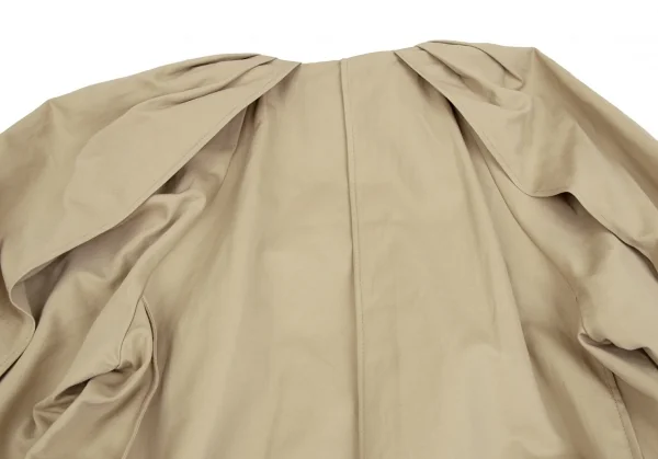 ローヘンLOHEN デザイン2WAYロングコート ベージュ38 K-107341_012