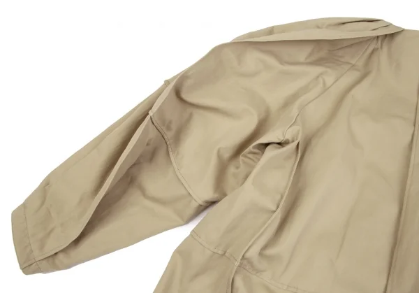 ローヘンLOHEN デザイン2WAYロングコート ベージュ38 K-107341_013