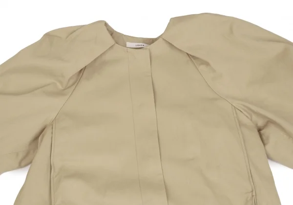 ローヘンLOHEN デザイン2WAYロングコート ベージュ38 K-107341_003