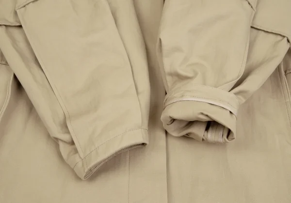 ローヘンLOHEN デザイン2WAYロングコート ベージュ38 K-107341_006