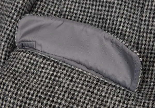 パパスPapas ハリスツイード2Bジャケット グレーM46 K-107343_010