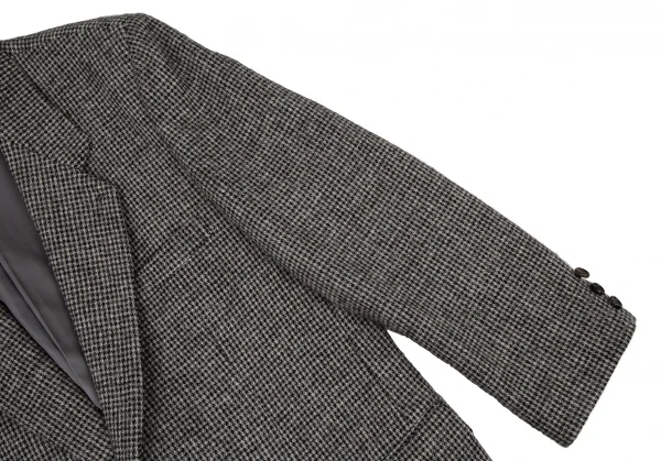パパスPapas ハリスツイード2Bジャケット グレーM46 K-107343_005