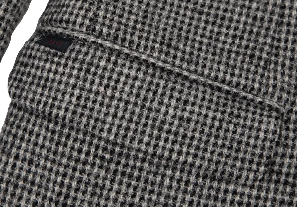 パパスPapas ハリスツイード2Bジャケット グレーM46 K-107343_009