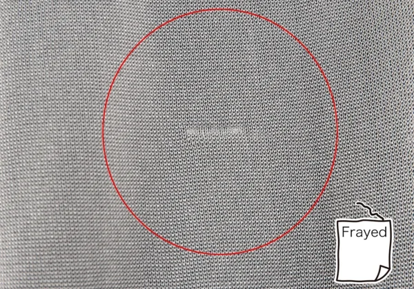 ジュンヤワタナベ コムデギャルソンJUNYA WATANABE COMME des GARCONS チュール切替レイヤード半袖ニット 紺白S K-107350_011
