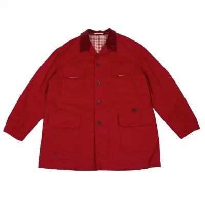 Papas Cotton Corduroy Collar Padding Jacket