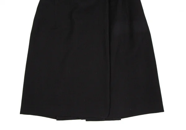 ヨウジヤマモト ファムYohji Yamamoto FEMME オールドギャバベルテッドセットアップ 黒1 K-107407_006