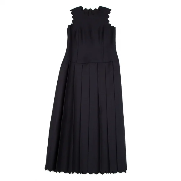 コムデギャルソンCOMME des GARCONS キュプラ切替ウールギャバ