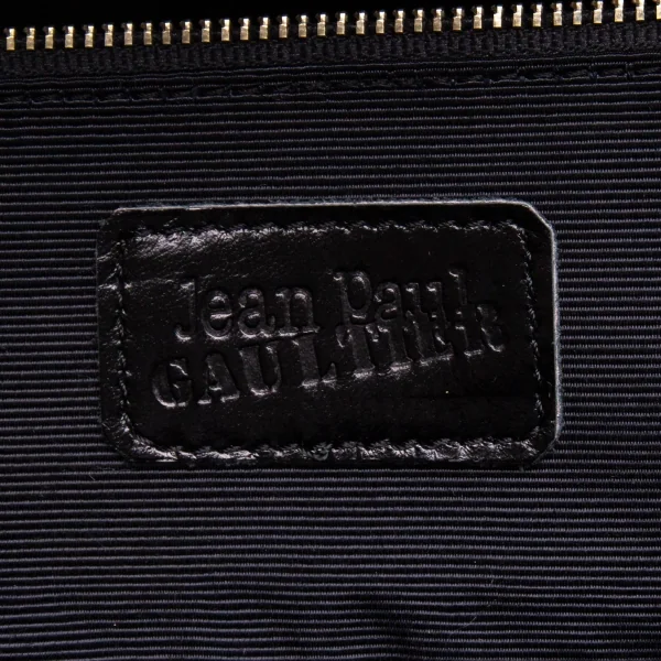 ジャンポールゴルチエJean Paul GAULTIER 配色切替レザーハンドバッグ 茶他 K-107414_016