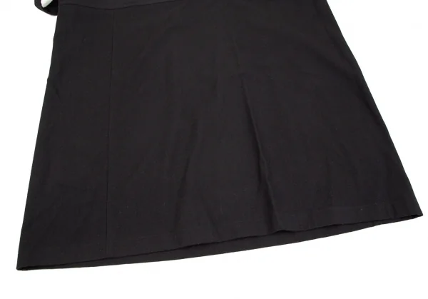 トリココムデギャルソンtricot COMME des GARCONS オールドギャバジャンパーラップスカート 黒F K-107418_010